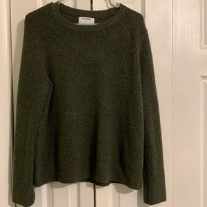 Army green old navy sweater